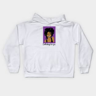 WHITNEY HOUSTON FAN ART!! Kids Hoodie